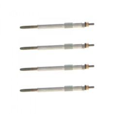 Set 4 bujii incandescente Bosch pentru Fiat Scudo, Ulysse, Ford Focus II, Lancia Phedra 2.0