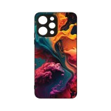 Husa BestCase&reg; Slim Glassy, Compatibila Cu Xiaomi Redmi 12, Liquid Colors, G