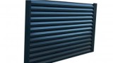 Panouri gard tip Jaluzea, Grosime 0.6mm, Gri Ral 7016, Dublu Vopsit, Dimensiune L 200cm x H 160 cm