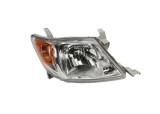 Far TOYOTA HILUX (N70), 01.2005-08.2008, partea dreapta, TYC, H4+W5W; electrical; semnalizare portocalie; cu motor; halogen,