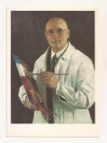 FA87 -Carte Postala- RUSIA - Tretyakov Gallery, I Grabar - Self portrait of the artist, necirculata, Fotografie