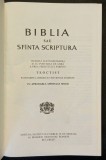 ✝ BIBLIA sau SFANTA SCRIPTURA 1424 pag 6 harti TEOCTIST cu Aprobarea Sf. Sinod BOR. Text dupa EDITIA 1982/1991 BIBLIE Vechiul Noul Testament CARTONATA
