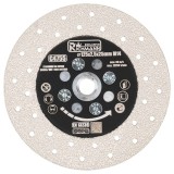 Disc diamantat, 2 in 1, taiere si slefuire granit, marmura, placi ceramice, 125 mm, M14, Richmann Exclusive