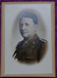 Fotografie tip CDV, Maior in armata romana, 1935