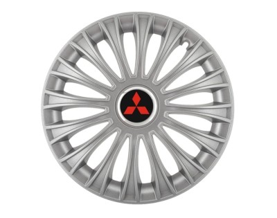 Set 4 capace roti Dino cromat R16 pentru gama auto Mitsubishi foto