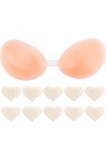 Breast adhesive siliconic invizibil și 5 perechi de protecții pentru mameloane