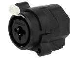Soclu Jack 6.3mm XLR cu Buton 50V IP40
