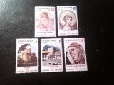 Serie Bulgaria 1985 - 40 Ani in UNESCO - Arta , cultura , 5 valori