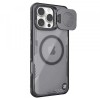 Husa MagSafe pentru Apple iPhone 16 Pro Max, Nillkin, Iceblade Prop (w/o Camera Cutout), Neagra