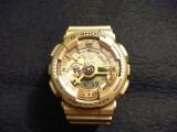 Ceas Sport Casio G-SHOCK GA-110 Gold -NOU ! AURIU MAT -CALITATEA 1 ! SUPERB