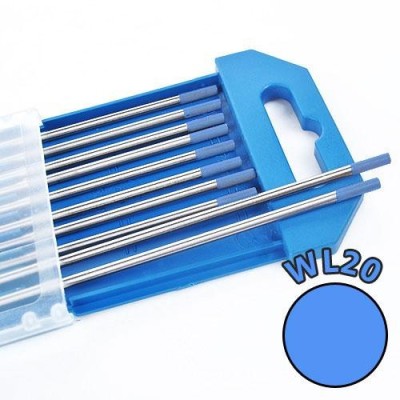 Electrozi wolfram Intensiv WL20 (albastru) o 2.0 mm - SET 10 buc foto