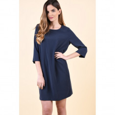 Rochie Vila Nathalia 3/4 Sleeve Total Eclipse foto