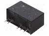 Convertor de tensiune, DC-DC, intrare 4,5...5,5V DC, iesire 12V DC, putere 1W, AIMTEC - AM1D-0512DH60-NZ