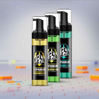 THE INKED ARMY - Spuma pentru tatuaje - 200 ml - Eucalipt foto