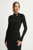 MAX&amp;Co. pulover femei, culoarea negru, light, 2516361051200