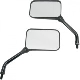 Oglinda Moto Universala Dreptunghiulara M10 Aluminiu 130x85mm Tija 12.5cm