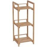 Corp Mobilier Bambus 3 Rafturi 75X30X30 Cm &ndash; Bamboo | Mobilier Depozitare Baie