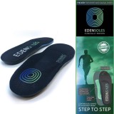 Set de 2 branturi ortopedice Edensoles, spuma EVA, albastru inchis, marimea 32-37