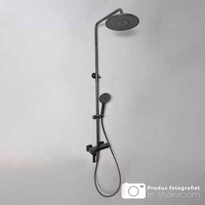 Coloana Dus, Alama Sanitara, Negru, 9810H ModernLight Concept foto
