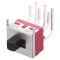 Comutator Glisant DPDT 6A ON-ON THT