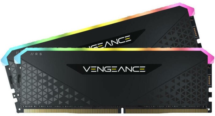 Memorie DDR Corsair DDR4 64 GB, frecventa 3600 MHz, 32 GB x 2 module, radiator, iluminare RGB, &quot;CMG64GX4M2D3600C18&quot;