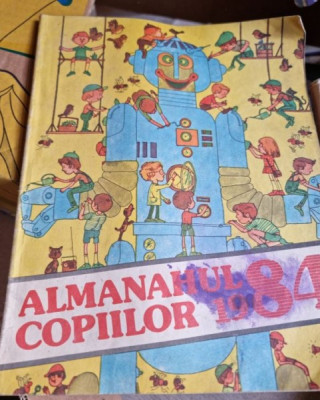 ALMANAHUL COPIILOR 1984 foto