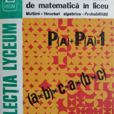 E. Georgescu-Buzau - Probleme actuale de matematica in liceu , Lyzeum (192)