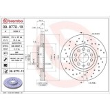 Set disc frana Audi A1 (8x1 8xk) 05.10-09.19 , A3 (8p1) 05.03-12.13, A3 (8v1 8vk) 04.12-10.20, A3 Cabriolet (8p7) 04.08-05.13, A3 Sedan (8ys 8ym) 04.