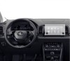 Folie Protectie Navigatie 8&amp;#039;&amp;#039; Skoda Karoq 2021+, Duragon, protectie Display Navigatie, silicon Transparent, Anti-zgarieturi, kit instalare