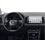 Folie Protectie Navigatie 8&amp;#039;&amp;#039; Skoda Karoq 2021+, Duragon, protectie Display Navigatie si Ceasuri, silicon Mat, Anti-amprenta, kit instalare