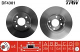 Disc frana neventilat fata 259X12 - PS TRW DF4381