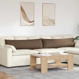 vidaXL Perne pentru canapea 2 pcs Maro 145 x 40 cm țesătură 42013829