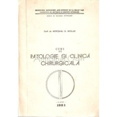 Curs De Patologie Si Clinica Chirurgicala - Morosanu D. Nicolae