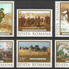 ROMÂNIA 1977 - LP 933 - CENTENARUL INDEPENDENȚEI DE STAT A ROMÂNIEI - SERIE MNH