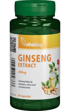 Extract de Ginseng 400mg 90cps Vitaking foto