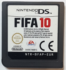 Joc FIFA 10 Nintendo DS NDS DSi 3DS 2DS NEW de colectie EUR foto