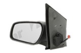 Oglinda exterioara Ford Fiesta (Jhs), 10.2005-09.2008, partea Dreapta, culoare sticla crom, sticla convexa, cu carcasa neagra, cu incalzire, ajustare