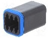 Conector auto, PX0, 6 pini, BULGIN - PX0100S06BK
