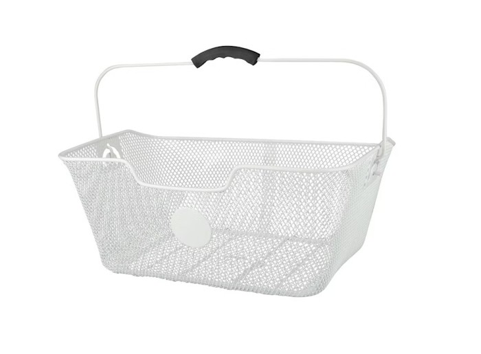 Cos pentru portbagaj bicicleta Bikemate, 40 x 30 x 17 cm, cu maner de transport