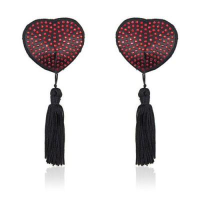 Shine Red Nipples Tassels, Ornamente Sani cu pietre decorative foto