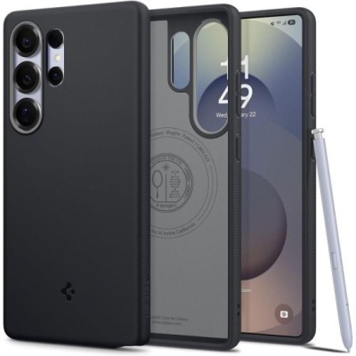 Husa pentru Samsung Galaxy S25 Ultra - Spigen Caseology Nano Pop MagSafe - Black Sesame foto