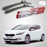 Cumpara ieftin Ștergătoare Kia Ceed II JD 2012-2018 | Set Față Flat &ndash; TeamCar&reg;