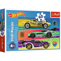 Puzzle Trefl Hot Wheels Cursa 60 piese