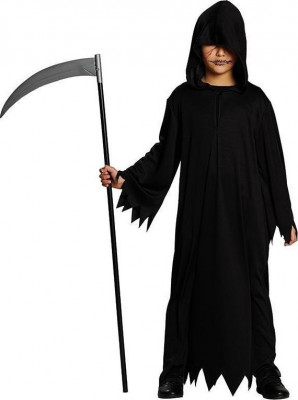 Costumatie Grim Reaper copii 4-5 ani foto