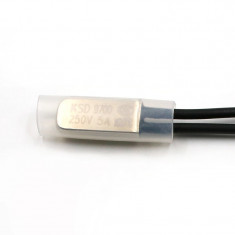 Termostat cu bimetal, KSD9700, 80 grade, contact normal inchis
