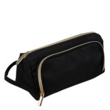 Penar multifunctional pentru scoala si birou, cu 2 compartimente si organizare inteligenta, material Oxford, negru