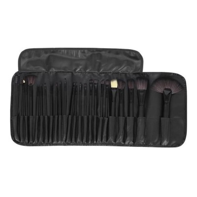 Set 24 pensule de machiaj, Zola&amp;reg;, gentuta de depozitare, peri sintetici, neagra foto