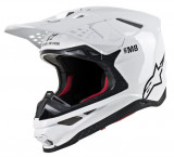 Casca Moto Alpinestars Supertech S-M8 Sold Alb Marimea XS 8300519/2180/XS