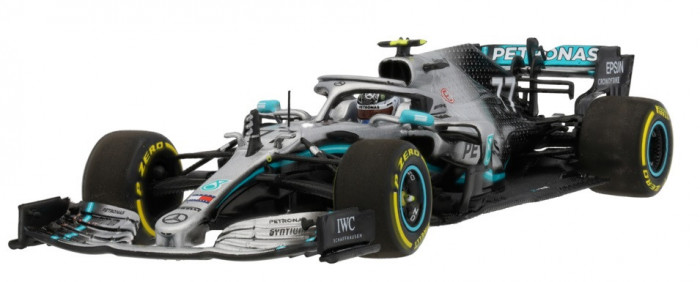 Macheta Oe Mercedes-Benz Amg Petronas Formula One Valtteri Bottas Sezonul 2019 Argintiu B66960566