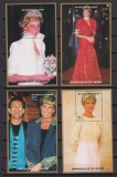 REP. NIGER 1993 PRINTESA DIANA (Princess of Wales ) MI. 1424-1435 MNH 4 SCAN, Nestampilat